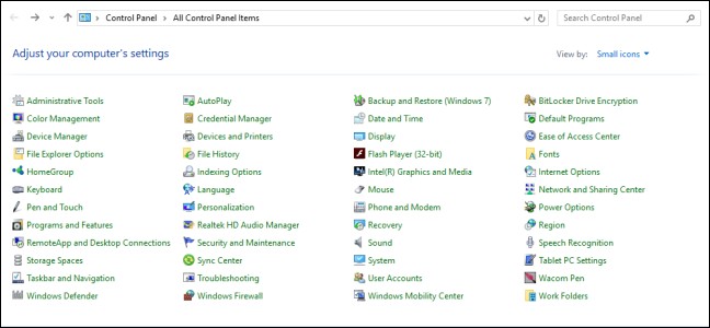 Windows 10 Control Panel: What's Changed?
