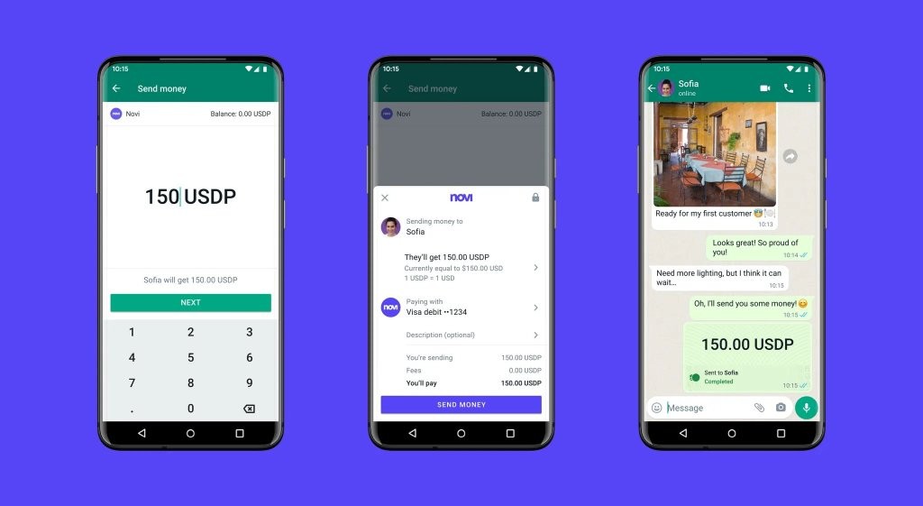 WhatsApp Novi Money Transfers Now Available in the US