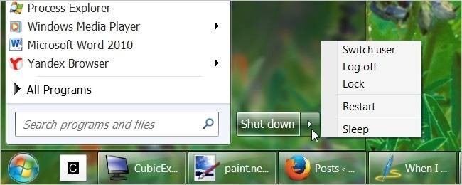 Restart vs. Shutdown After Uninstalling Software
