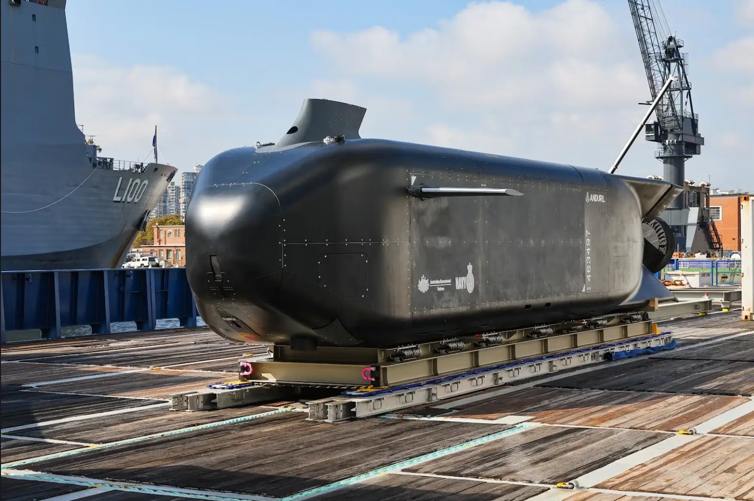 Australia and Anduril Deploy XL Undersea Vehicle - US Delays