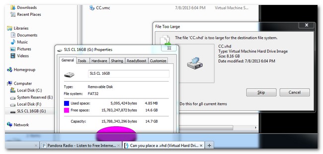 Windows File Size Limit: Why Can't I Save a Large File?