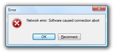 WinSCP Network Error: Software Caused Connection Abort - Fix