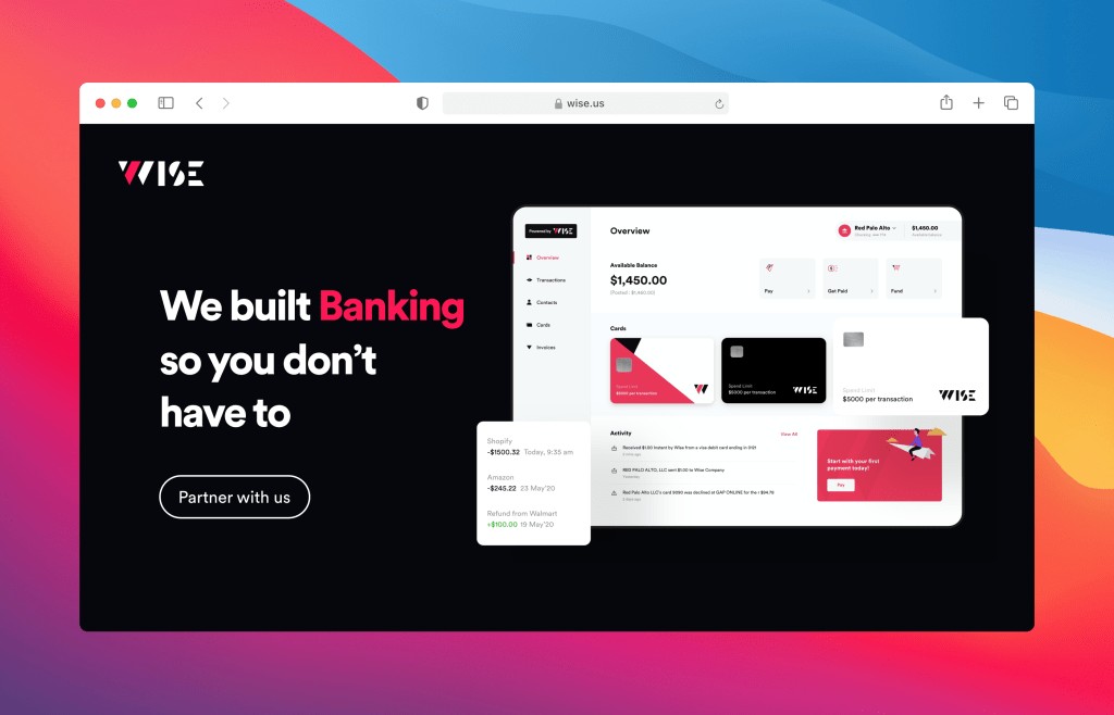 Wise Raises $12M to Expand Embedded Business Banking