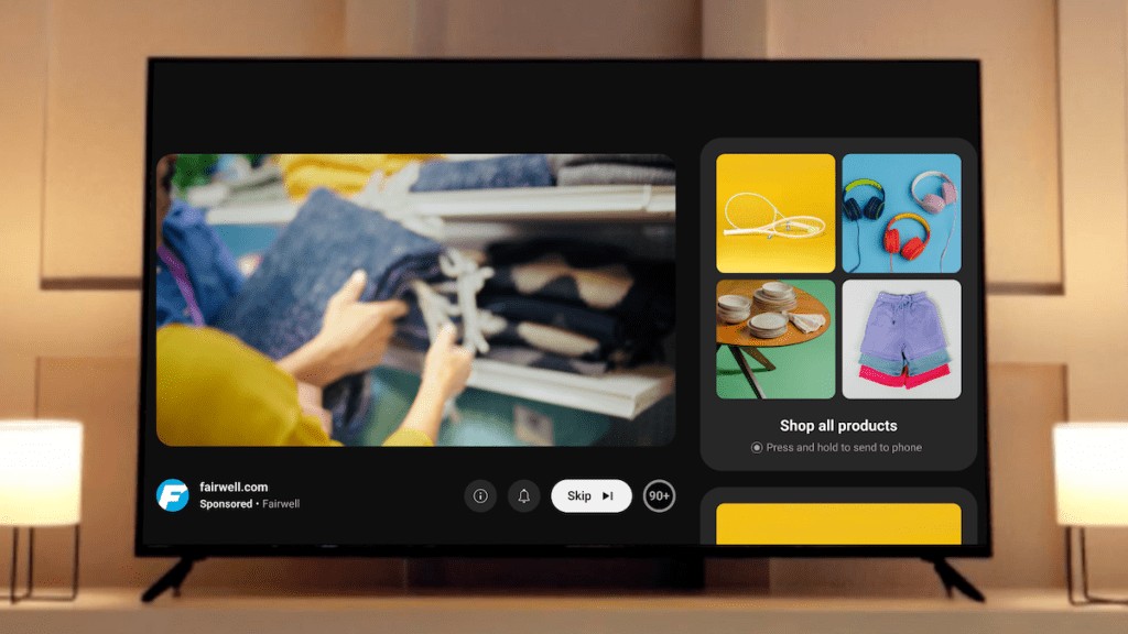 YouTube Shoppable TV Ads: Interactive Product Feed Launched