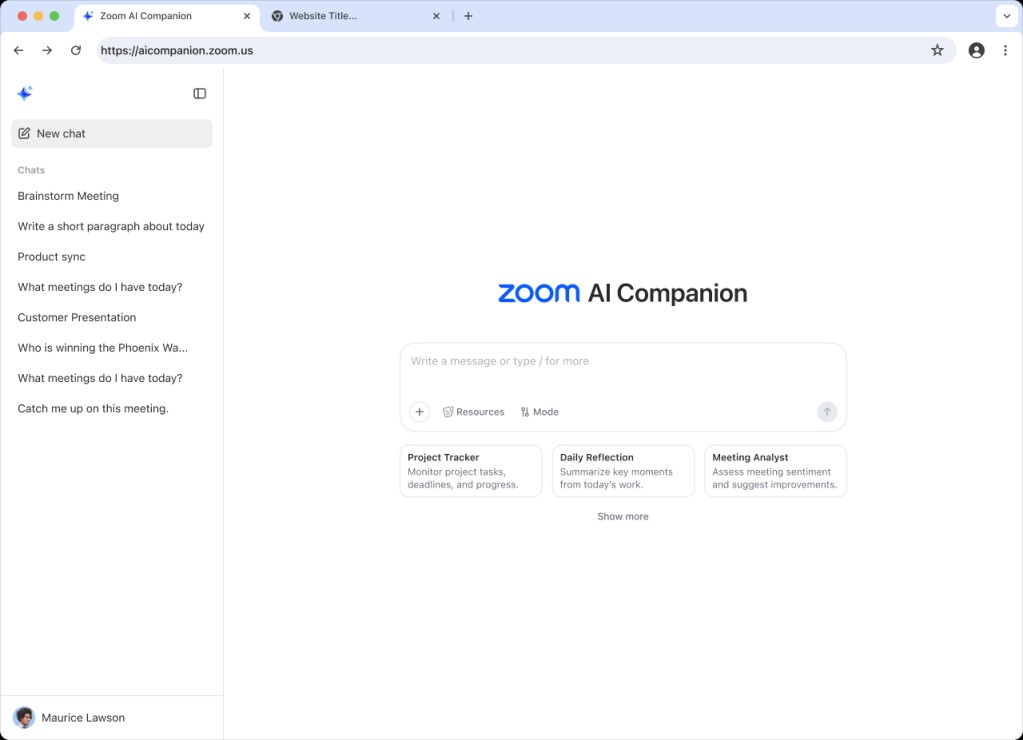Zoom AI Update: New Notetaker, Avatars & Features